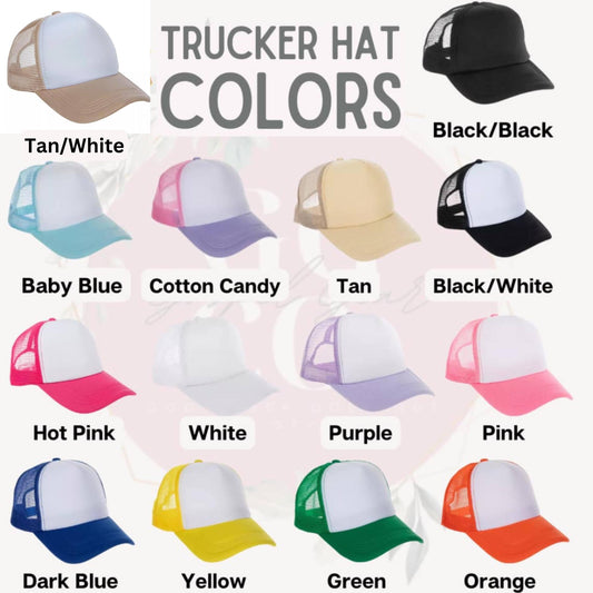 Not Today Satan Embroidered Trucker Hat