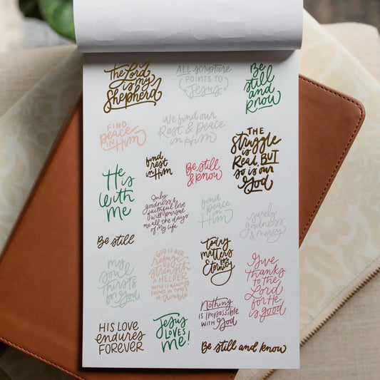 Bible Study Stickers | Goodness and Mercy