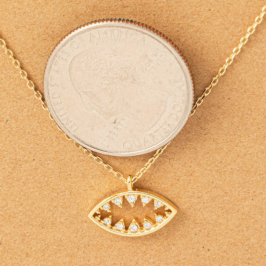 Dainty Shark Teeth Pendant Necklace