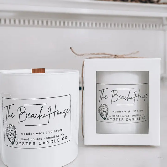 Oyster Candle Company - Signature Candle - The Beach House