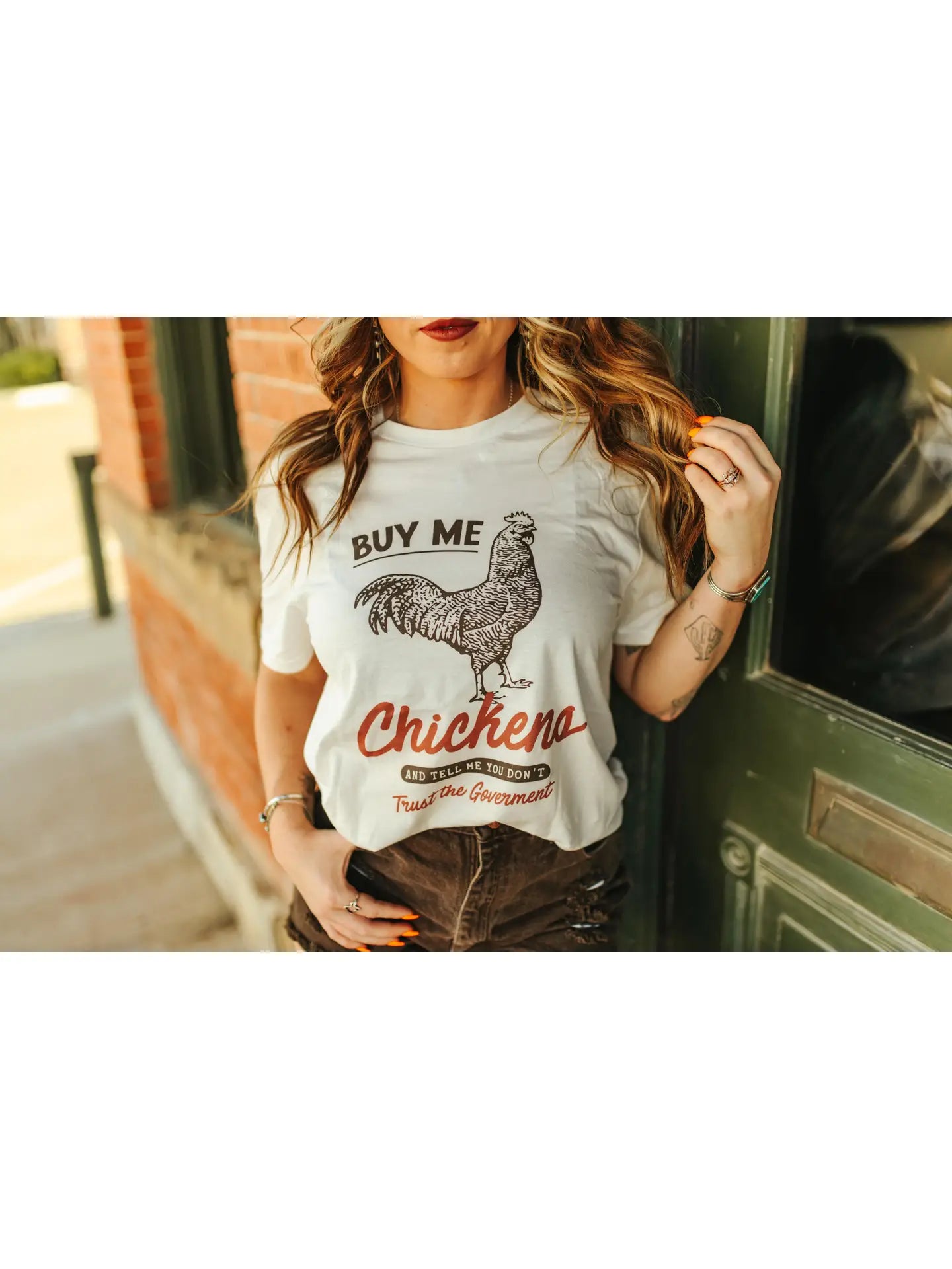 Buy Me Chickens Tee