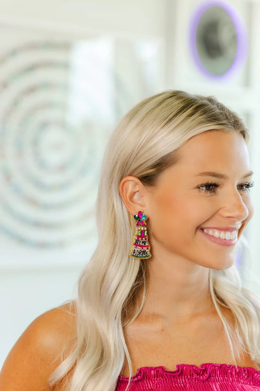 Birthday Girl Dangle Earring