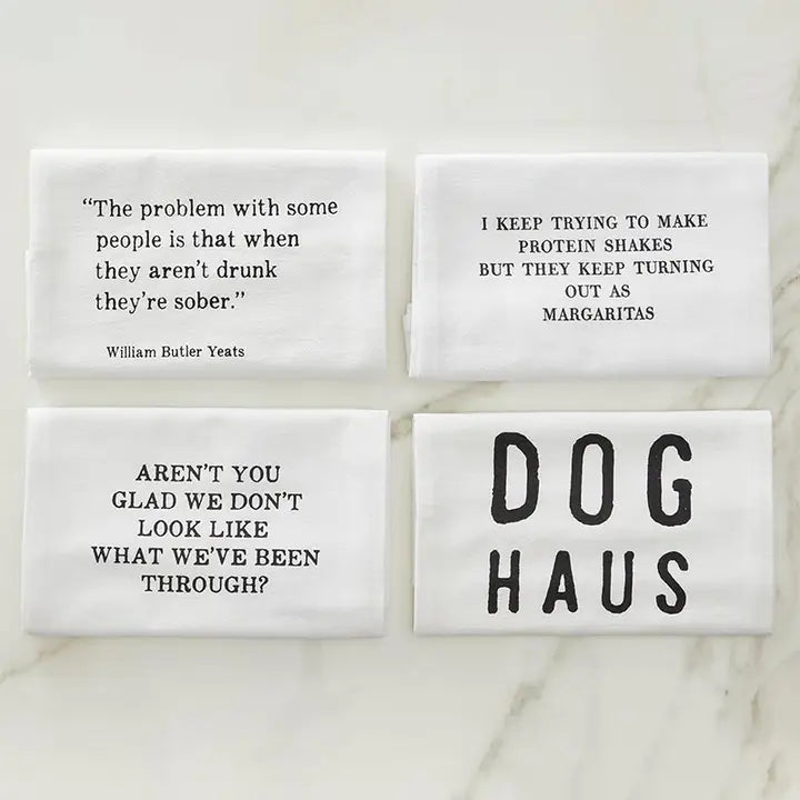 Aren't You Glad - Thirsty Boy Kitchen Towel