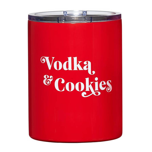 Vodka & Cookies Stainless Steel Tumbler