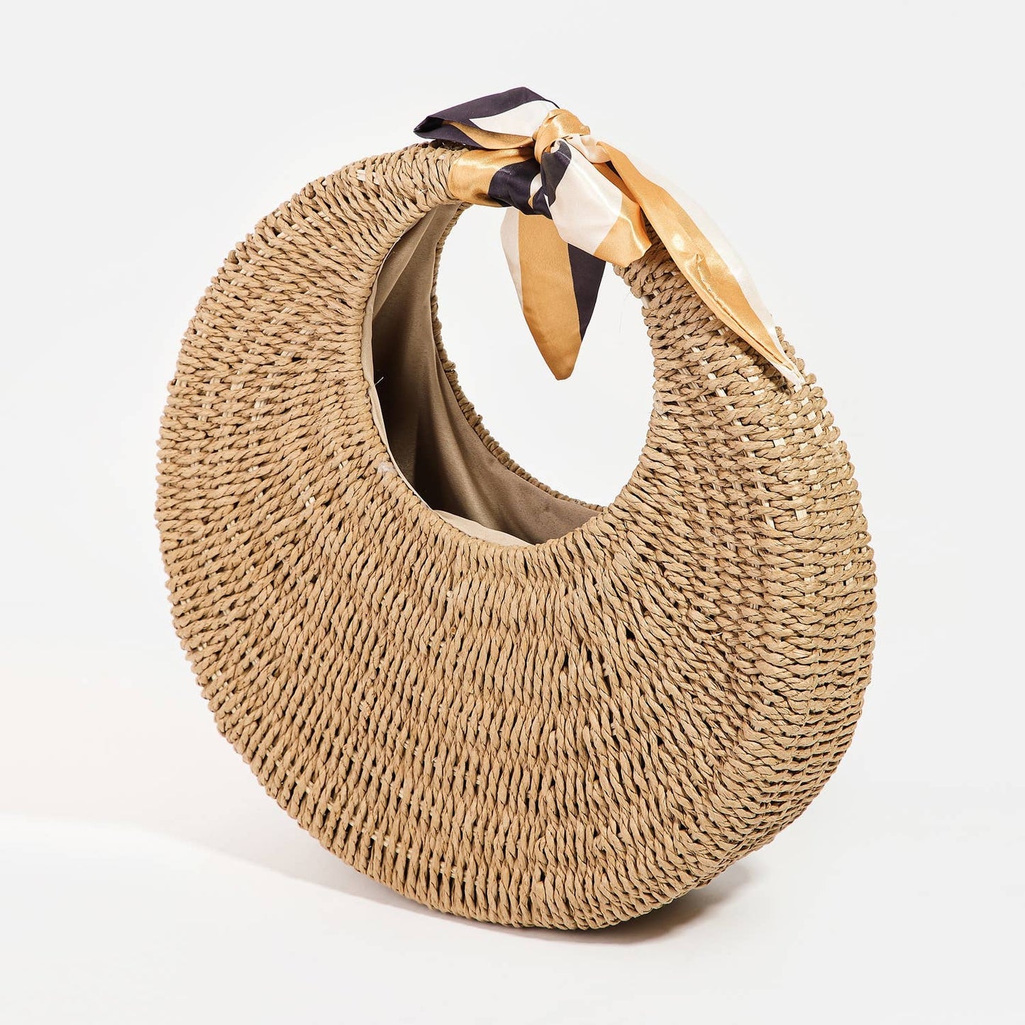 Juliette Straw Satchel