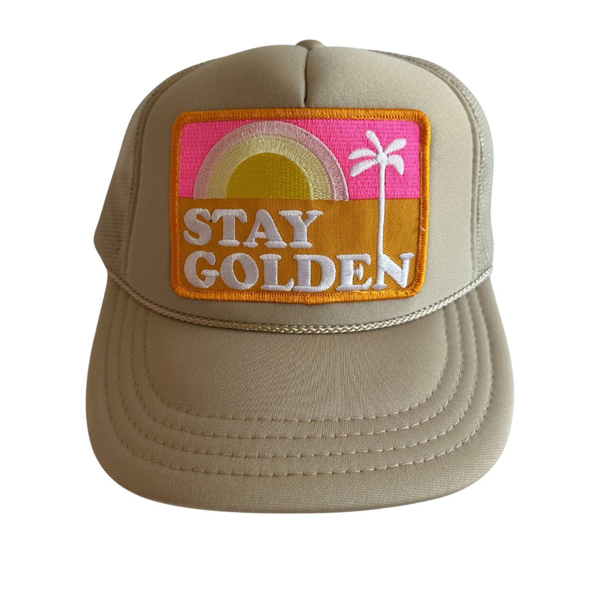 Local Beach - Stay Golden Kids Trucker Hat