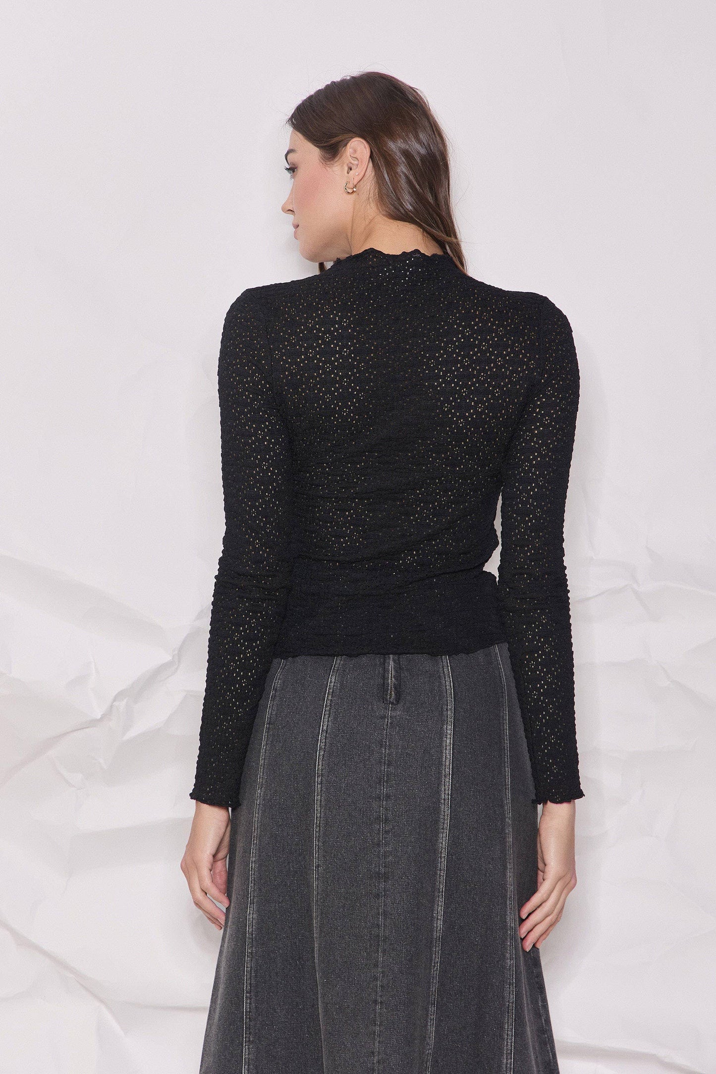 Nashville Lace Knit Top