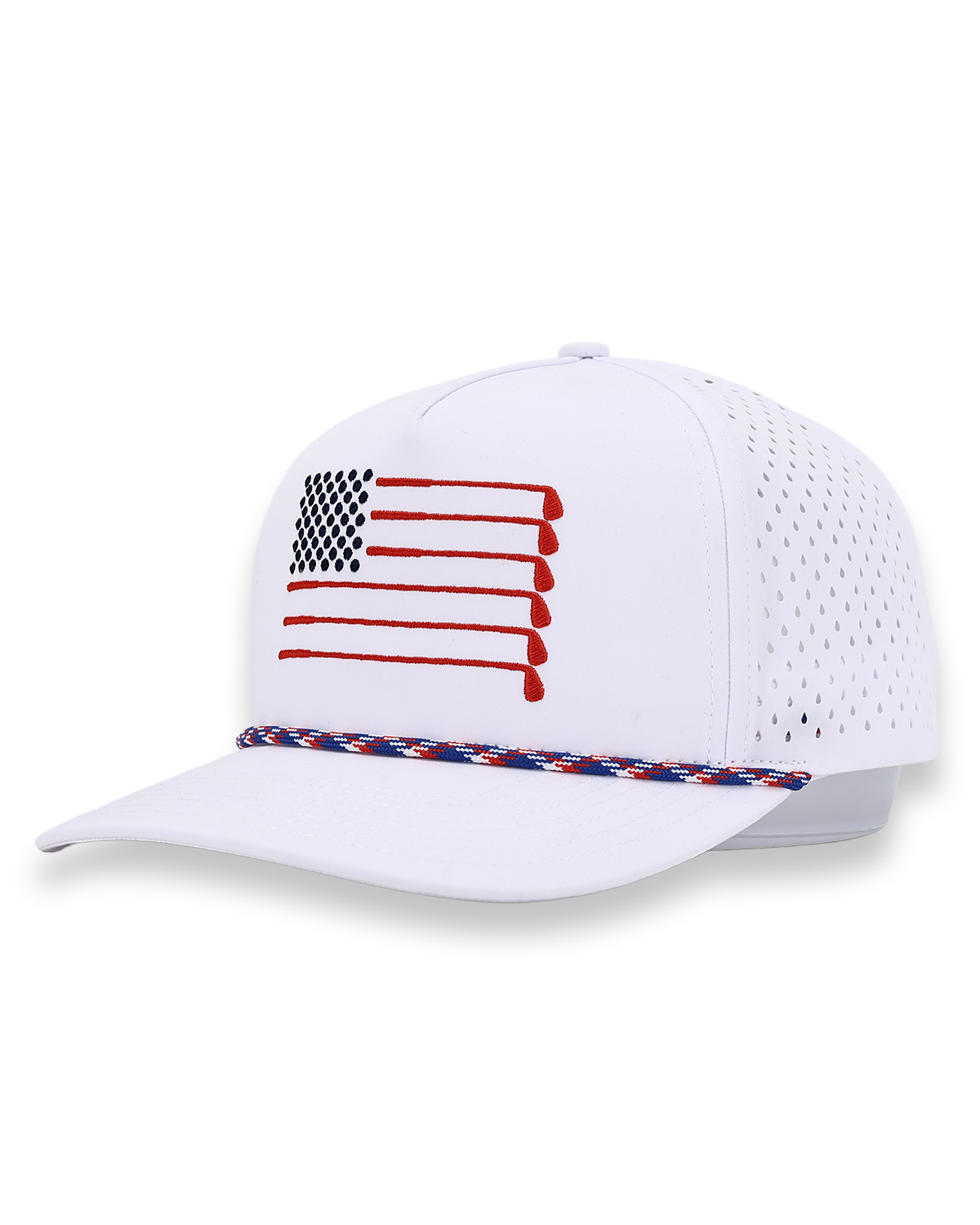 American Flag Rope Hat