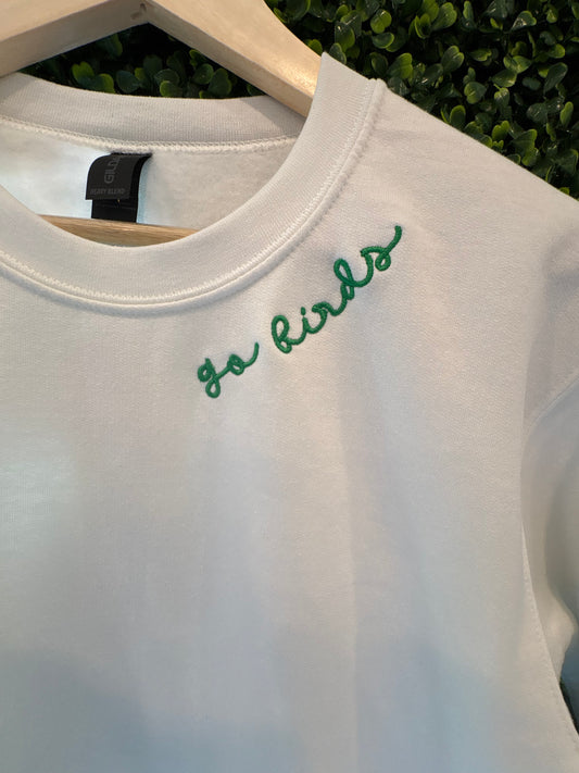 Go Birds Embroidered Sweatshirt