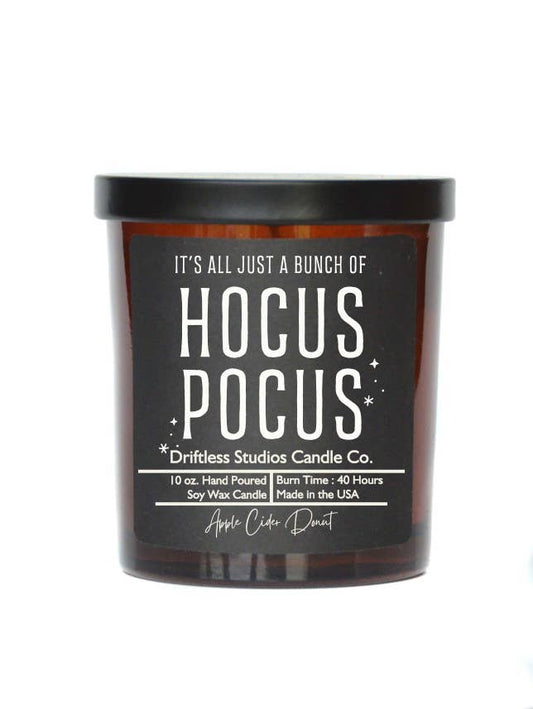 Hocus Pocus Halloween Candle