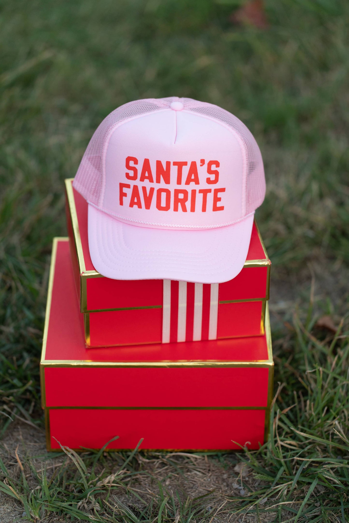 Santa's Favorite Trucker Hat