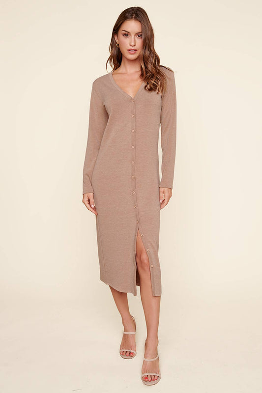 Neada Midi Cardigan Knit Dress
