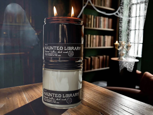 HAUNTED LIBRARY - Teakwood, Leather, Dark Musk