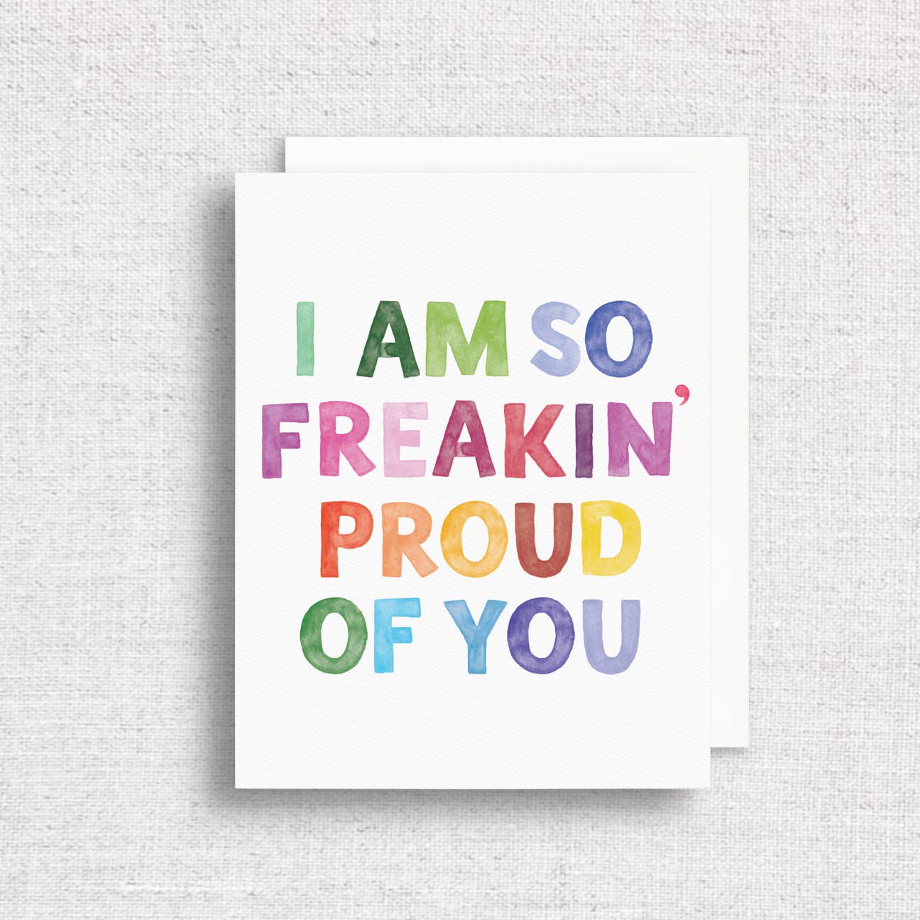 Gert & Co - So Freakin' Proud of You Greeting Card | Graduation Card