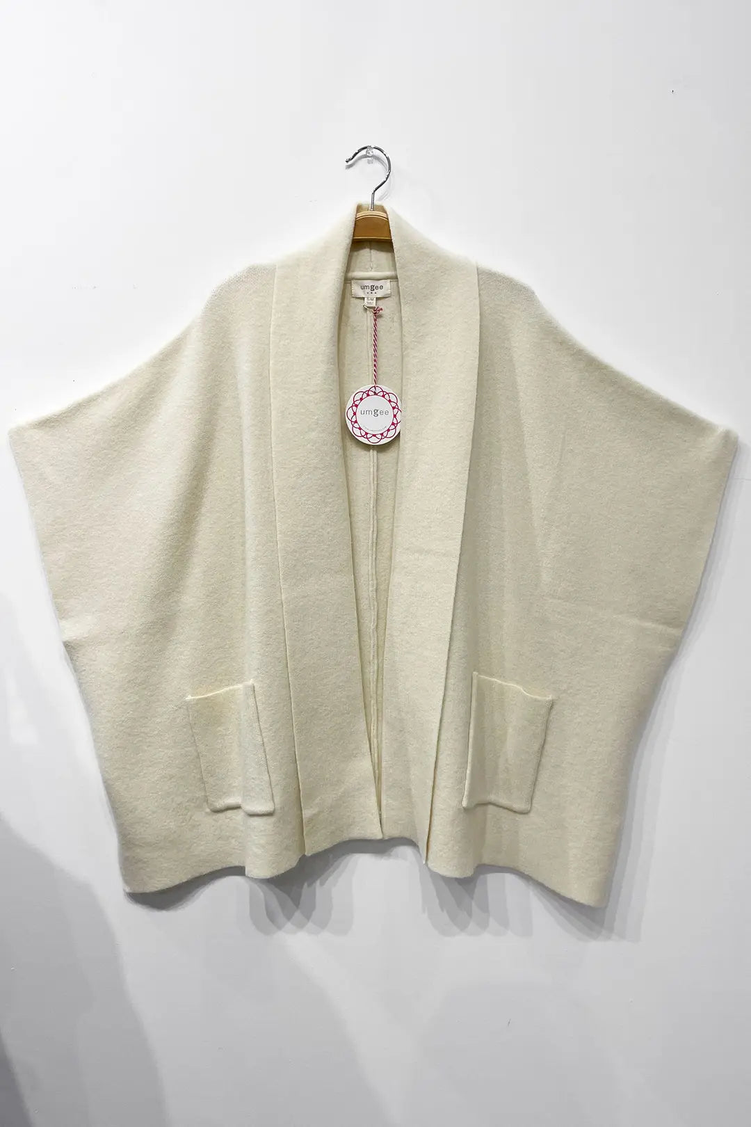Solid Knit Shawl Collar Cardigan