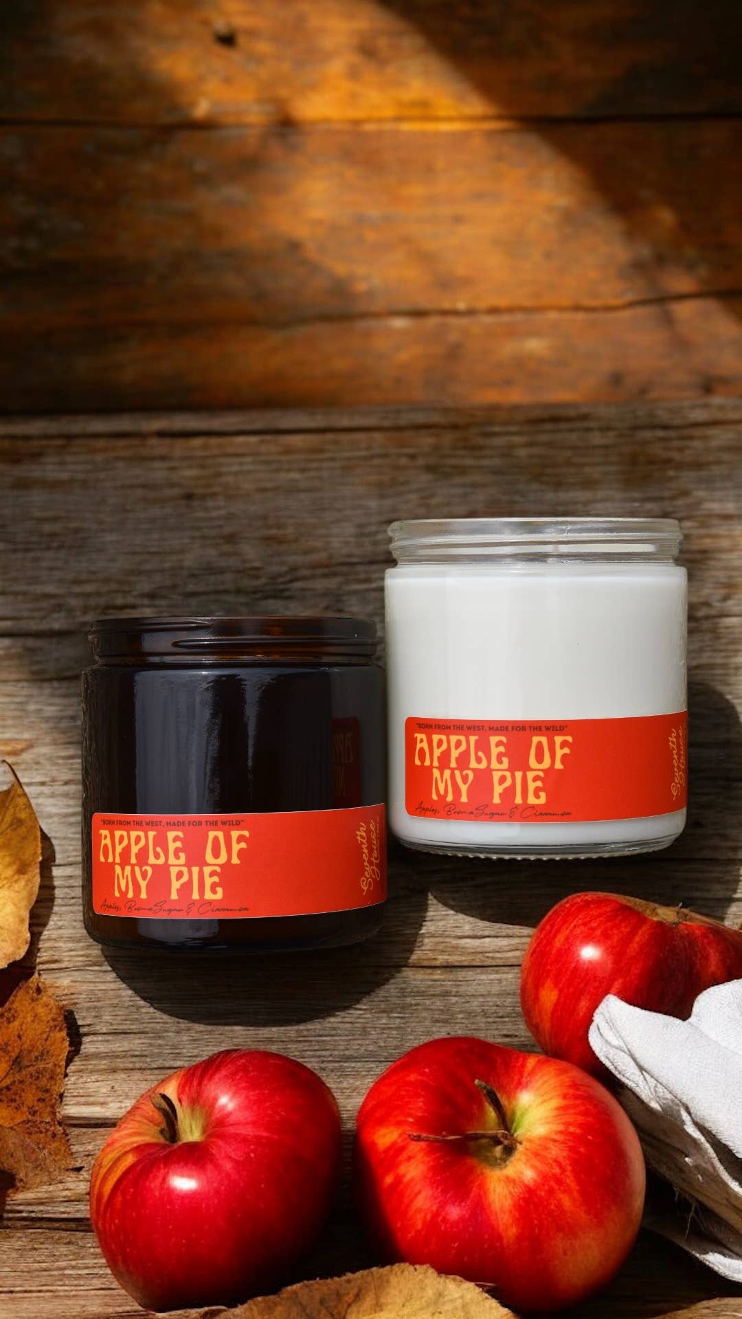 APPLE OF MY PIE - Apple, Cinnamon, Sugar Candle