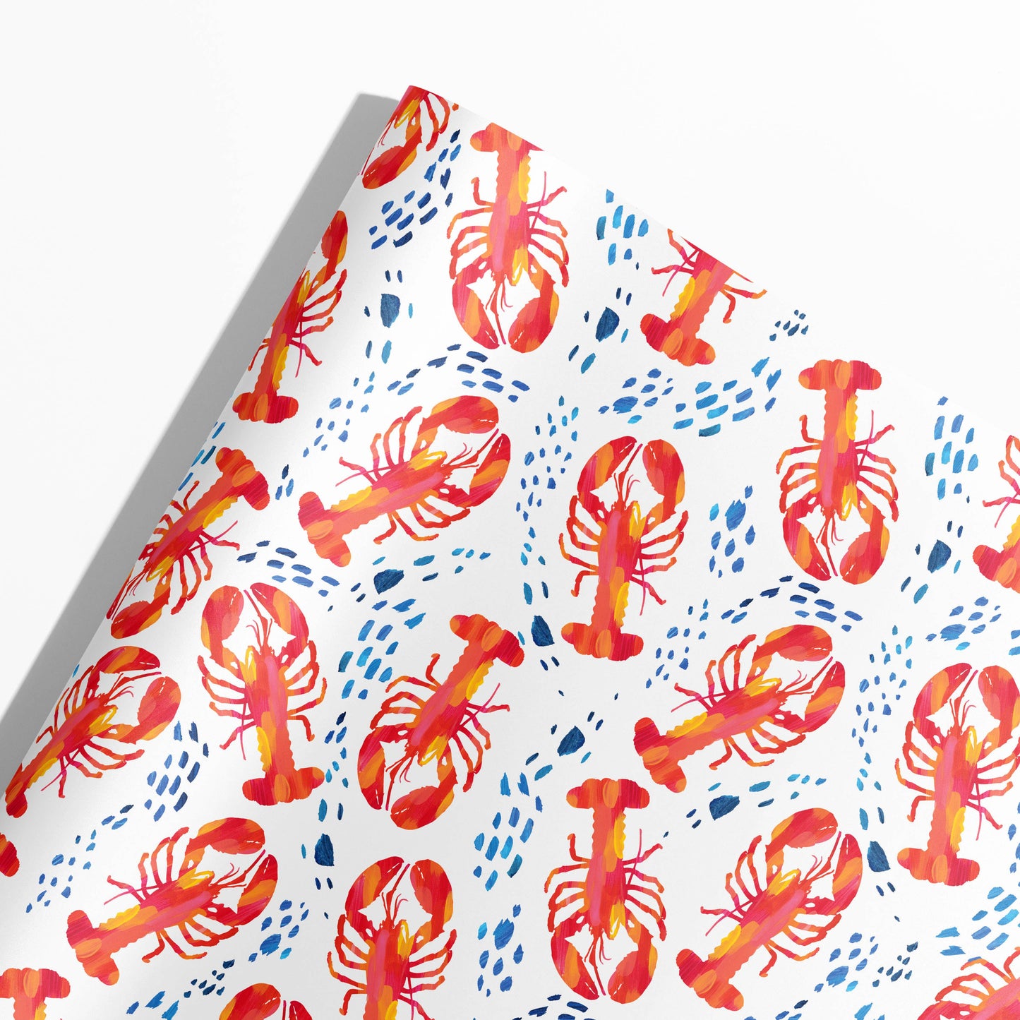 Gert & Co - Lobsters Gift Wrap | Lobster Wrapping Paper