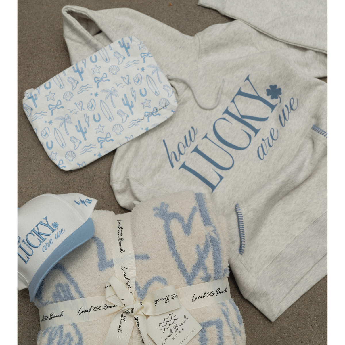 Local Beach - Coastal Cowgirl Water Resistant Pouch