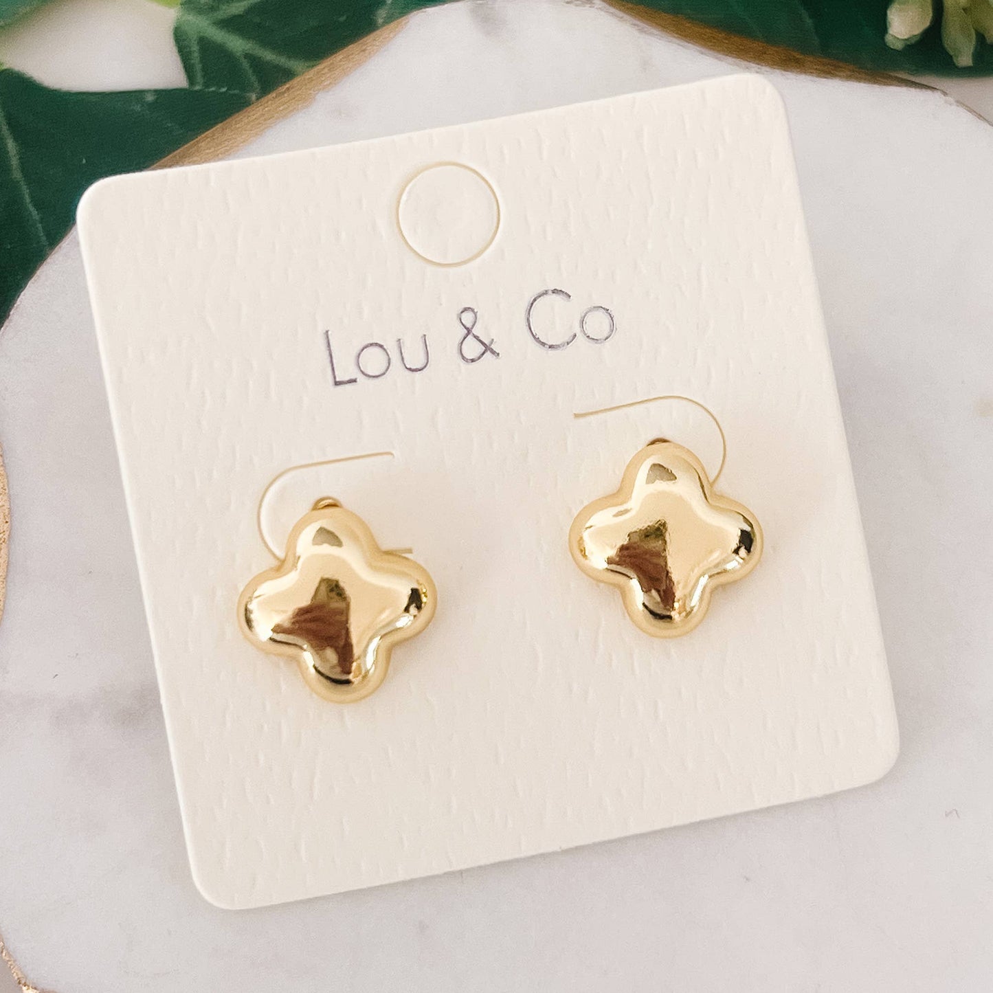 Clover Bubble Earring