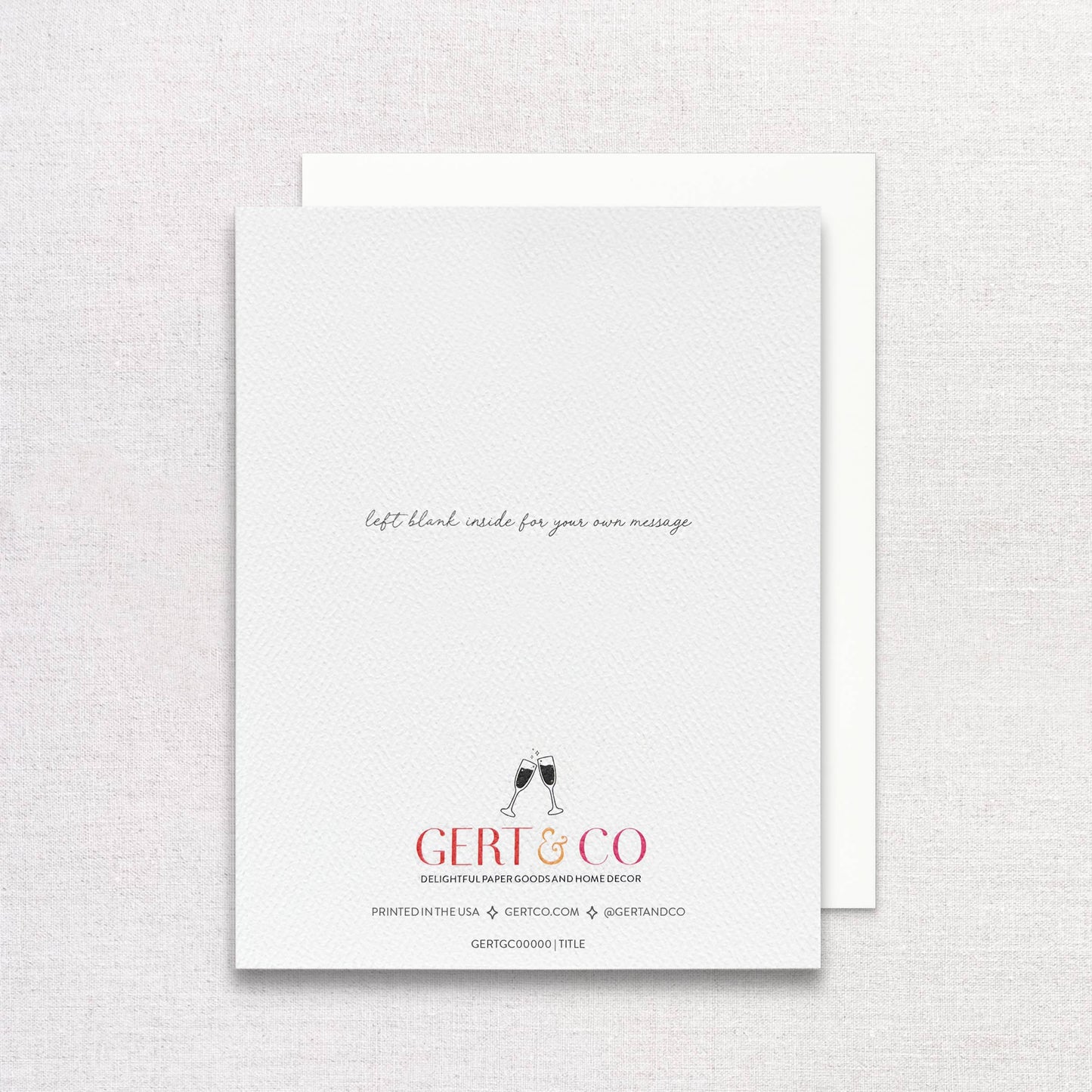 Gert & Co - Great Teacher Greeting Card | Teacher Appreciation Card