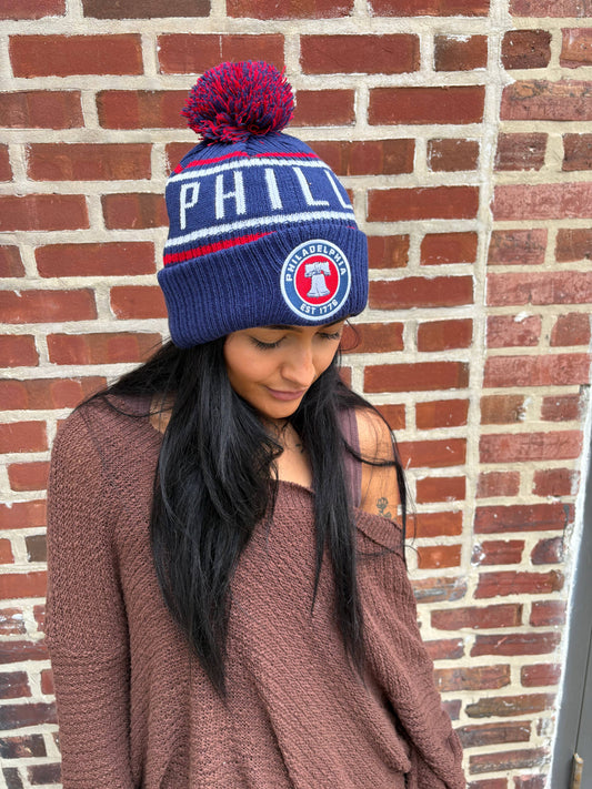 Philadelphia "Philly" Pom Pom Hat