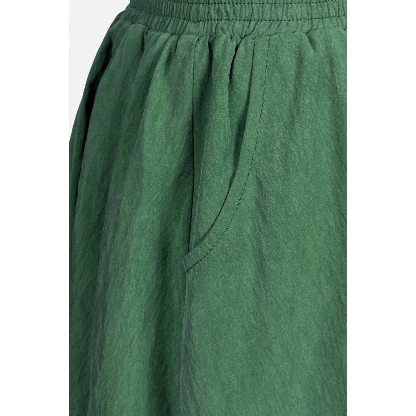 Bubble Skirt Elastic Waistband - ZEBRA