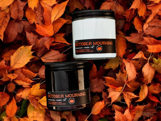 OCTOBER MOURNING - Cinnamon, Cassia root Candle