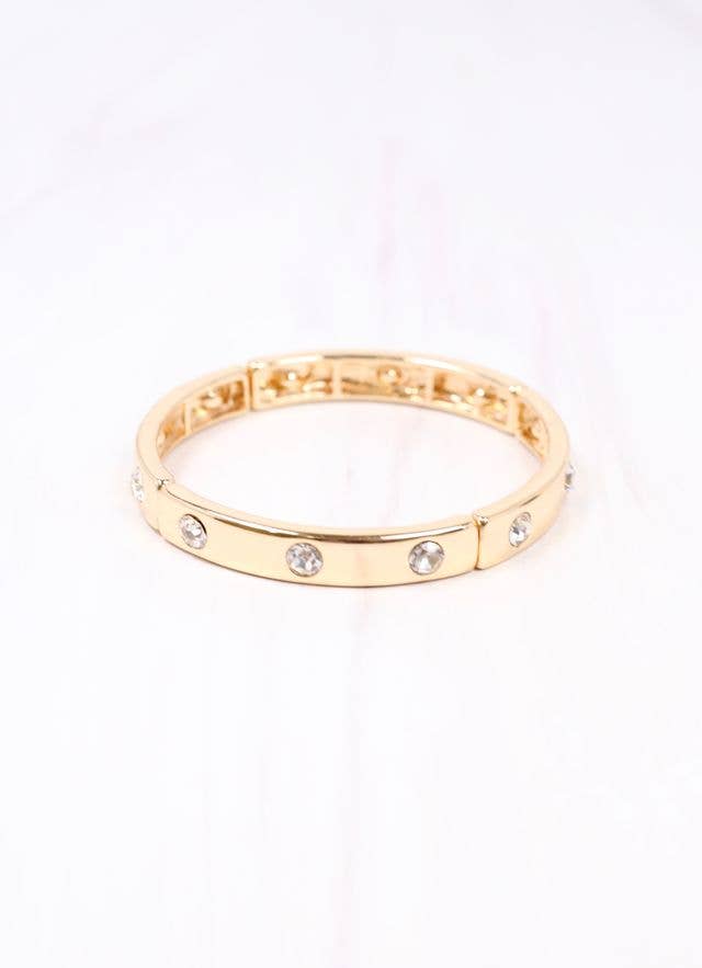 Fleischman CZ Stretch Bracelet