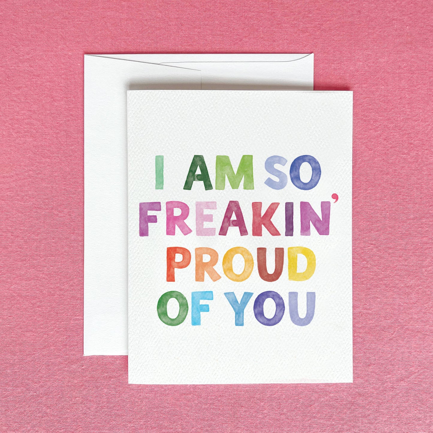Gert & Co - So Freakin' Proud of You Greeting Card | Graduation Card