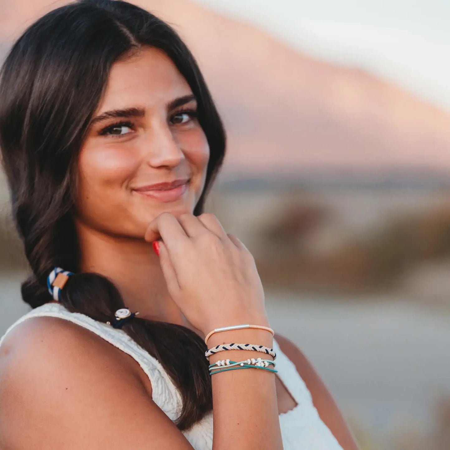 K'Lani hair tie bracelets - Anchor  Hair Tie Bracelets