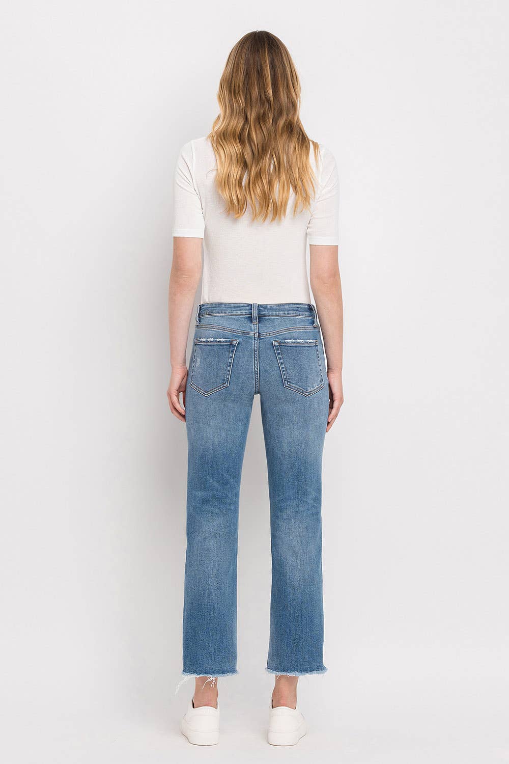 STATELY MID RISE STRAIGHT JEAN