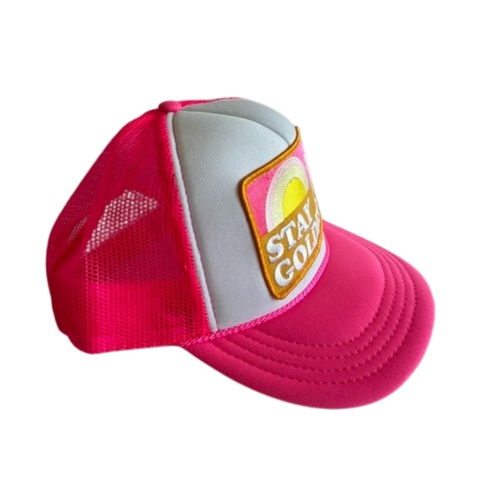 Local Beach - Stay Golden Kids Trucker Hat