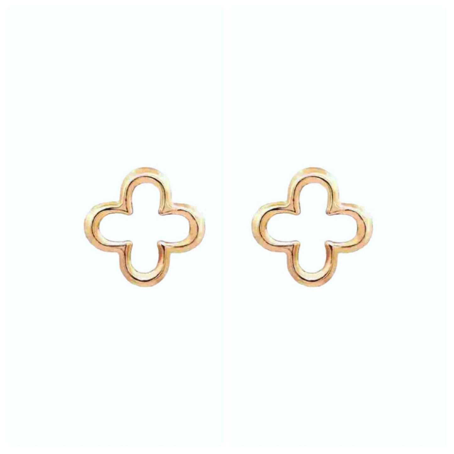 Statement Quatrefoil Stud Earring