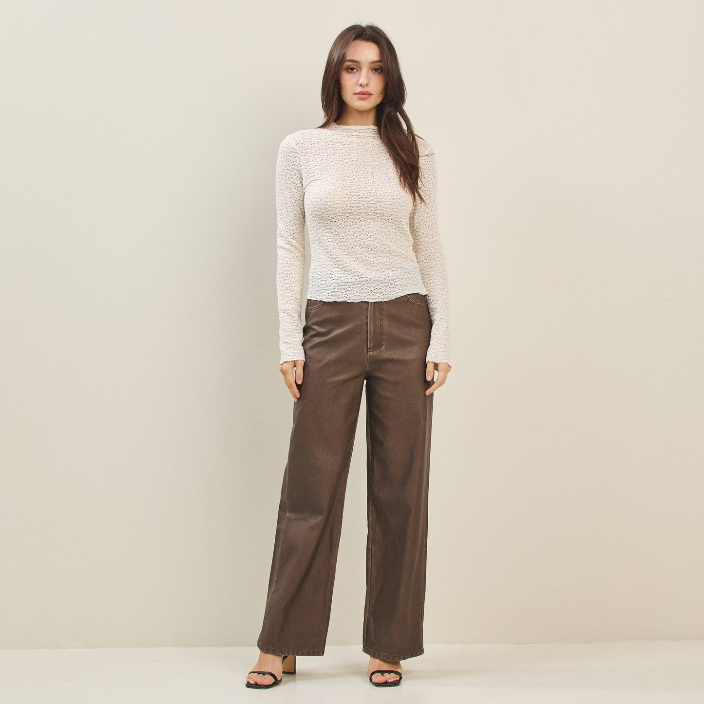 Nashville Lace Knit Top