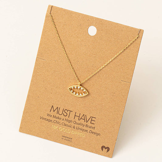 Dainty Shark Teeth Pendant Necklace