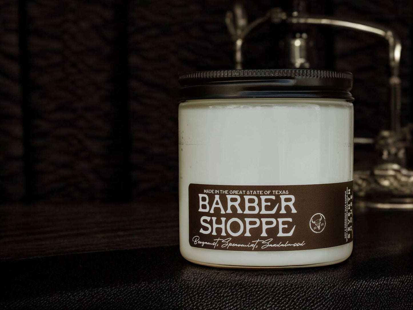 BARBER SHOPPE - Bergamot & Amber Candle