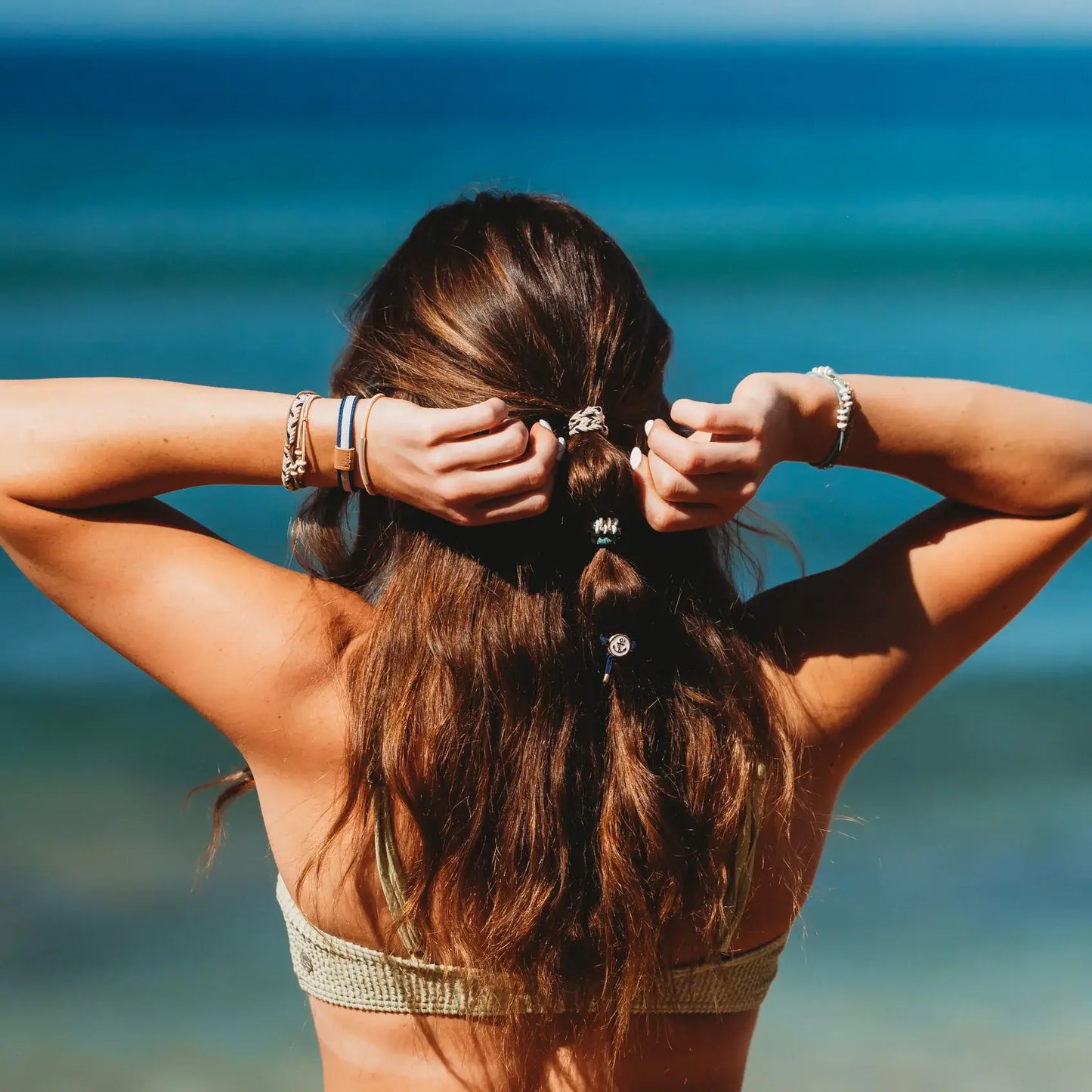 K'Lani hair tie bracelets - Anchor  Hair Tie Bracelets