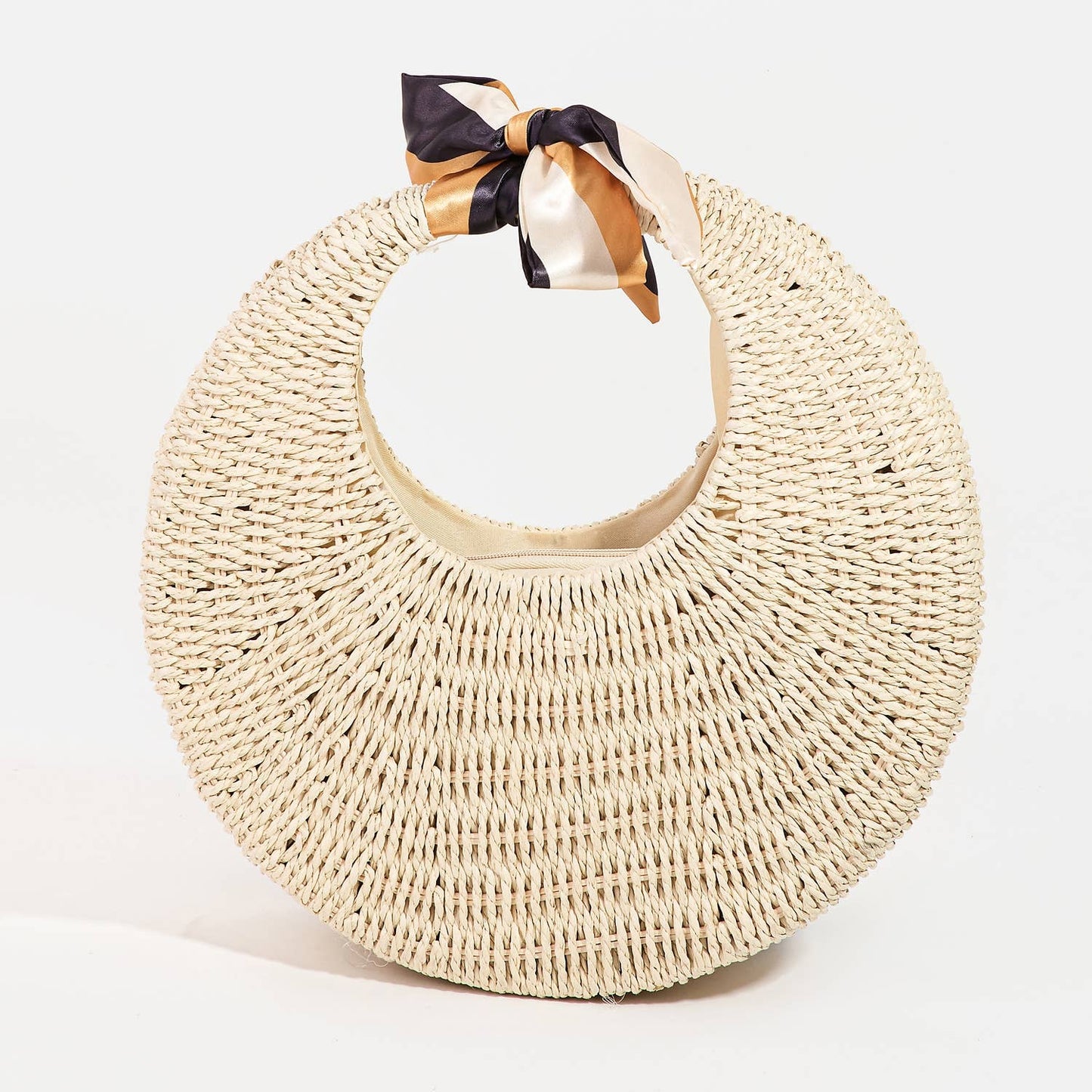 Juliette Straw Satchel