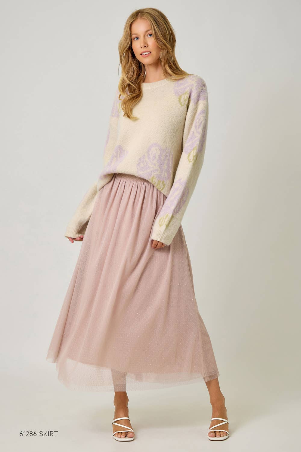 Floral Pullover Sweater