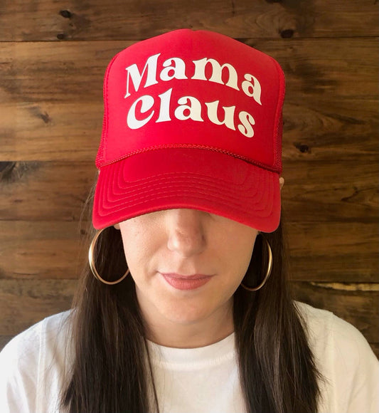 Mama Claus Trucker Hat