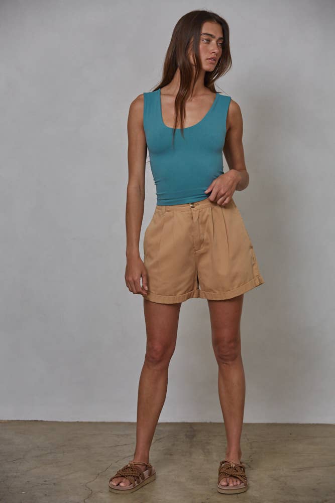 Double Layered Seamless Top