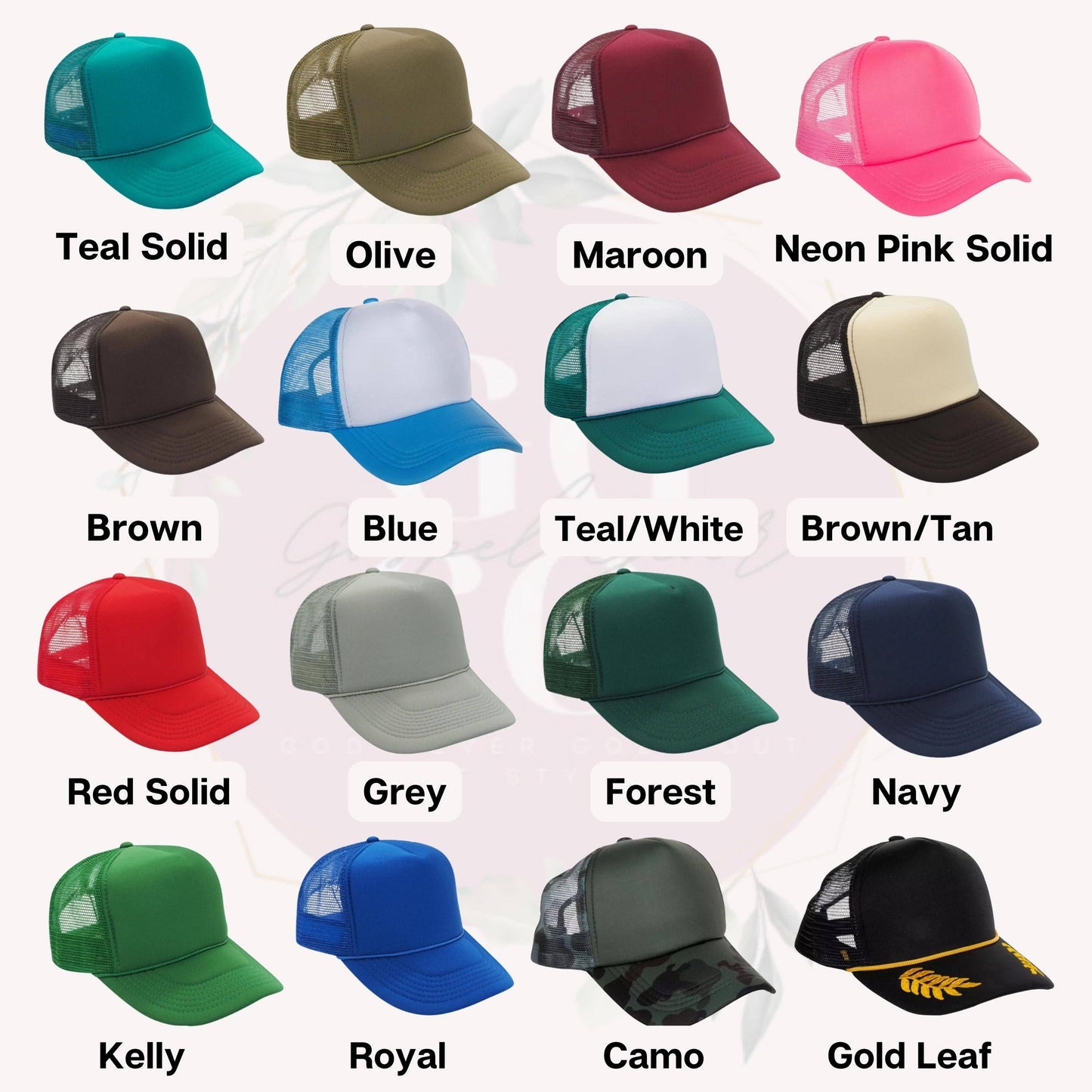 Not Today Satan Embroidered Trucker Hat