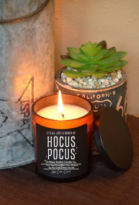 Hocus Pocus Halloween Candle