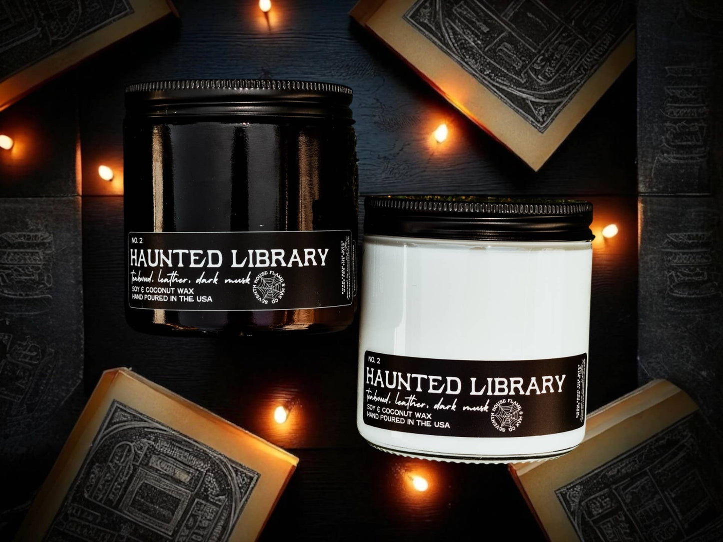 HAUNTED LIBRARY - Teakwood, Leather, Dark Musk