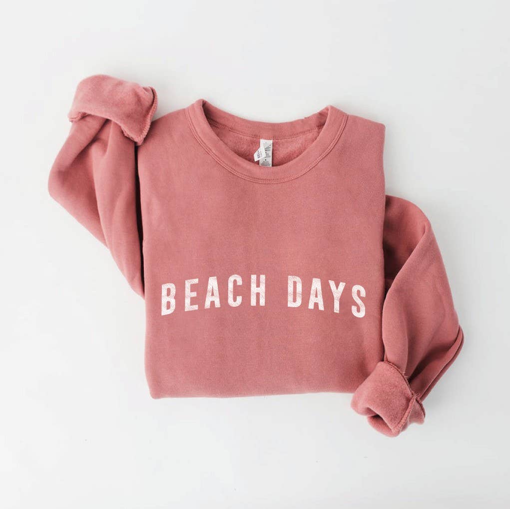 Beach Days Graphic Sweatshirt