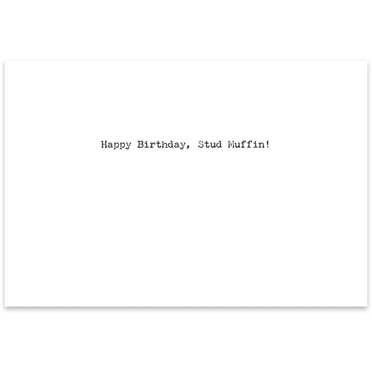 20% Stud Greeting Card