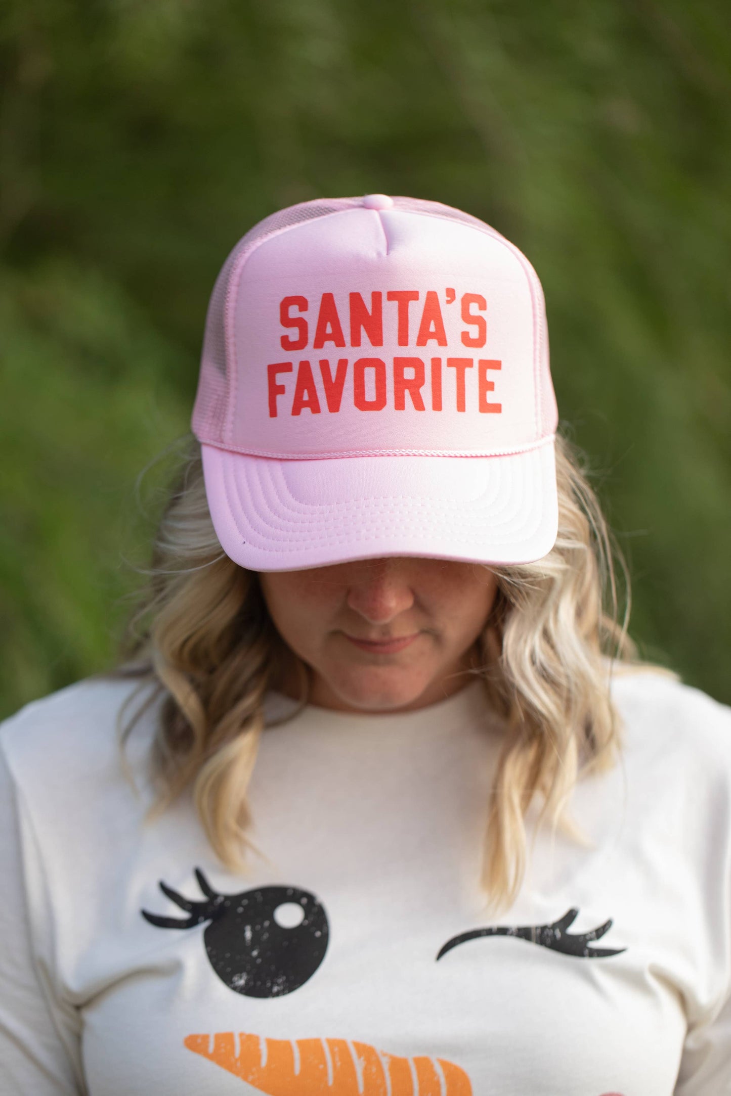 Santa's Favorite Trucker Hat