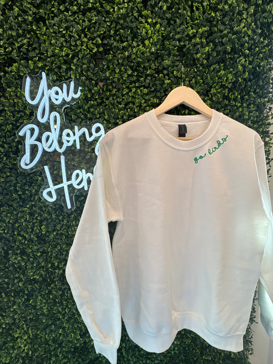 Go Birds Embroidered Sweatshirt