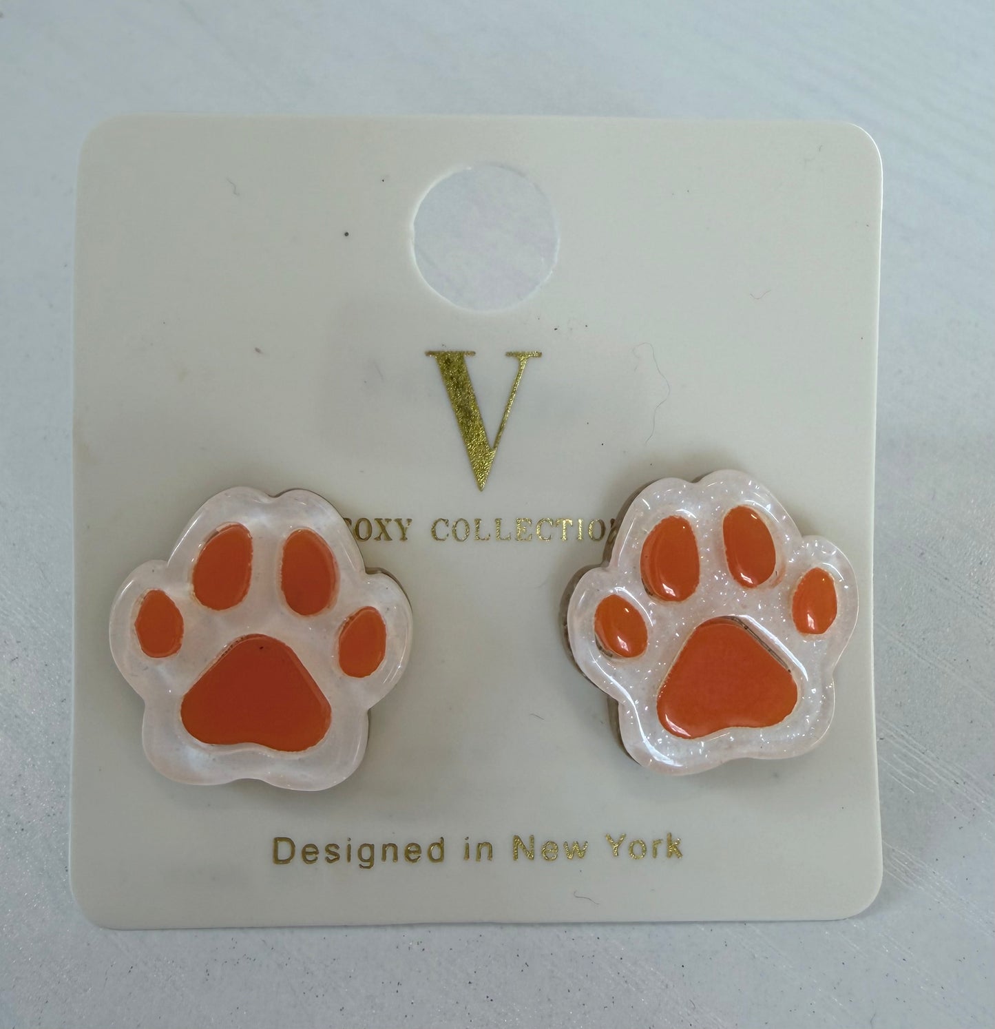 Panther Paw Stud Earring