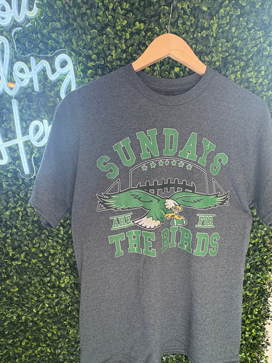 Philadelphia Eagles Football Tee – Sundays Are For The Birds
